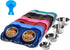 Hubulk Pet Dog Bowls 2 Stainless Steel Dog Bowl with No Spill Non-Skid Silicone Mat + Pet Food Scoop Water and Food Feeder Bowls for Feeding Small...