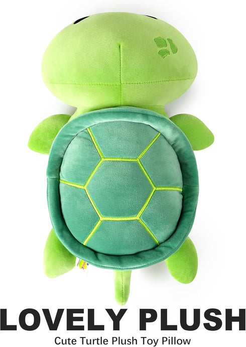 Onsoyours Sea Turtle Cute Plush, Green Soft Stuffed Animal Turtle Plush Pillow, Tortoise Kawaii Plushie Toy for Kids (Green Turtle, 13")...