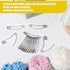 200 Pcs Curved Safety Pins Quilting Basting Pin Bent Safety Pins for Quick Basting Knitting and Quilting, Silver (2 Inch)...