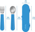 Bentgo® Kids Stainless Steel Utensil Set - Reusable Fork, Spoon & Storage Case - High-Grade BPA-Free Stainless Steel, Easy-Grip Handles, Dishwashe...