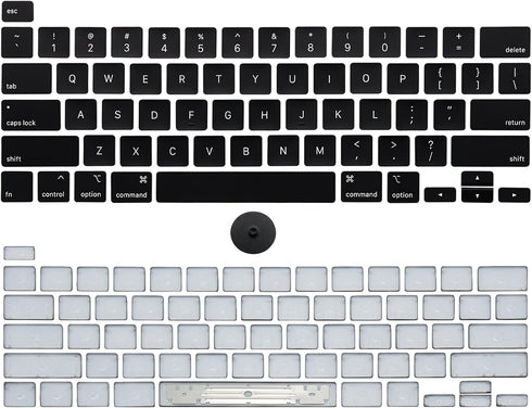 Keyboard Keycaps Keys Cap US Set Replacement for MacBook Pro A2251 A2289 A2141 2019 2020 Year 13" 16" Full Keycap with Removal Tool...