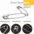 300 Pack Safety Pins Assorted, 4 Different Sizes, Strong Nickel Plated Steel, Safety Pins for Clothes, Crafts, Pinning and More...