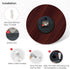 TAHEAT Beach Waves in The Sunset Wall Clock, Silent Non Ticking Battery Operated Clocks, Easy to Read Decorative Wall Clock for Bedroom/Kitchen/Li...