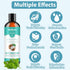 Coconut Oil Pulling with 7 Natural Essential Oils, Mint Mouthwash Helps with Fresh Mouth Breath, Teeth Gum Whitening Healt, Natural & Alcohol-Free...