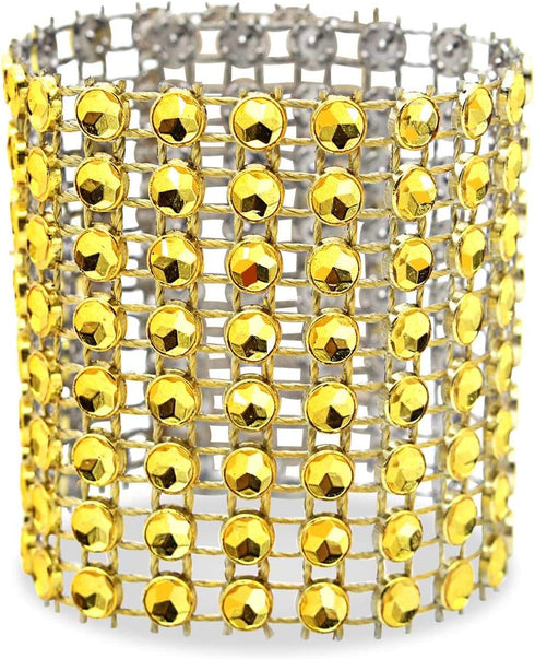 KPOSIYA Napkin Rings, Pack of 60 Rhinestone Napkin Rings Diamond Adornment for Place Settings, Wedding Receptions, Dinner or Holiday Parties, Fami...