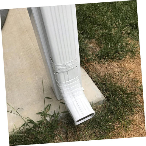 OSALADI 6 Pcs Drain Nozzle Sleeve Gutter Cleaner Gutter Brush Gutter Downspout Guard Gutter Guard Gutter Downspout End Caps Rain Gutter Downspout ...