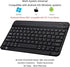 Ultra-Slim Bluetooth Keyboard and Mouse Combo Rechargeable Portable Wireless Keyboard Mouse Set for Apple iPad iPhone iOS 13 and above Samsung Tab...