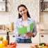 Alltree Recipe Book to Write in Your Own Recipes, Sprial Personal Blank Recipe Book, Blank Recipe Notebook with 15 Tabs for Family Cooking Lover, ...