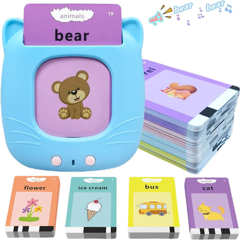 Toddler Toys for 2 3 4 5 Year Old Boy Girl, Learning Educational Montessori Toys for Toddler, Talking Flash Cards 224 Sight Words Best Gifts for K...