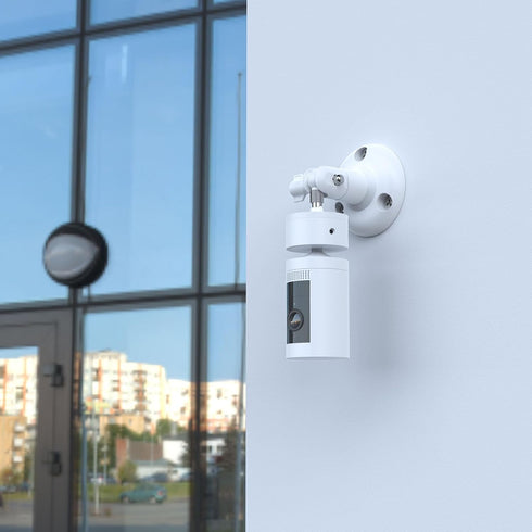 Adjustable Wall Mount Compatible with Pan Tilt Camera (1pack?White)...