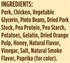 Blue Buffalo True Chews Premium Natural Dog Treats, Pork and Chicken Sausage 14 oz bag...