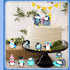 Macarrie 30 Pcs Penguin Figurines Cute Penguin Characters Toys Mini Penguin Figurines Collection Playset Mini Cartoon Penguin Cake Topper Winter P...