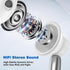 USB C Wired Headphones for Samsung Galaxy S24 S23 Ultra S22 S21, HiFi Stereo Type C Earbud Magnetic Earphone Microphone Volume Control for Apple i...