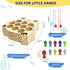 Wooden Magnetic Fishing game for Toddlers 1-3, Montessori Sensory Busy Board Educational Learning Fine Motor Skills Toys for 1 2 3 Years Old Boys ...