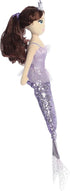 Aurora® Enchanting Sea Sparkles™ Tutu Sparkles™ Iris Stuffed Doll - Imaginative Play - Magical Companions - Purple 18 Inches...