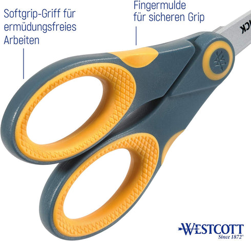 Westcott 5-Inch Straight Titanium Bonded Non-Stick Scissor...