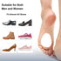 4 Pair Metatarsal Pads Women, Gel Self Adhesive Metatarsal Pads Mens, Firmly Adhered and Reusable Metatarsal Foot Pads, Easy to Clean and Quick Dr...