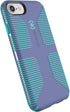 Speck Products CandyShell Grip iPhone SE (2022) Case| iPhone SE (2020)| iPhone 8| iPhone 7 - Wisteria Purple/Mykonos Blue...