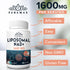 1600 mg Liposomal NAD Supplement, 98% Pure NAD+ Supplement, Superior Absorption, Alternative to Nicotinamide Riboside or NADH to Boost NAD+ for Ag...