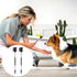 2 Pcs Dog Tear Comb Tear Stain Remover Comb Double-Head Dog Eye Brush Dog Eye Cleaning Comb Dog Eye Comb Brush Pets Grooming Comb Double-Sided for...