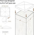 4x4 Post Caps, Fence Post Caps for True/Actual 4" x 4" Wood Posts, Metal Deck Post Caps Galvanized Steel Post Caps Keep Wooden Post from Cracking ...
