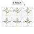 Simply Gum | Fennel | Plant- Based Chewing Gum | Pack of Six (90 Pieces Total) | Synthetic Plastic Free + Aspartame Free + non GMO...