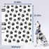 Hi Sasara 30 Sheets Large 20 x 28 inch Dog Paw Print Tissue Paper Bulk Black and White Dog Paw Print Tissue Paper for Gift Bags Dog Paw Print Tiss...