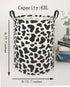 Laundry Hamper Toys Box Storage Bins Canvas Waterproof Collapsible Clothes Organizer Basket with Handle Freestanding Large Cute Light Weight for H...