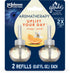 Glade Aromatherapy PlugIns Refills Air Freshener, Scented and Essential Oils for Home and Bathroom, Uplift Your Day Scent, 1.34 Fl Oz, 2 Count...