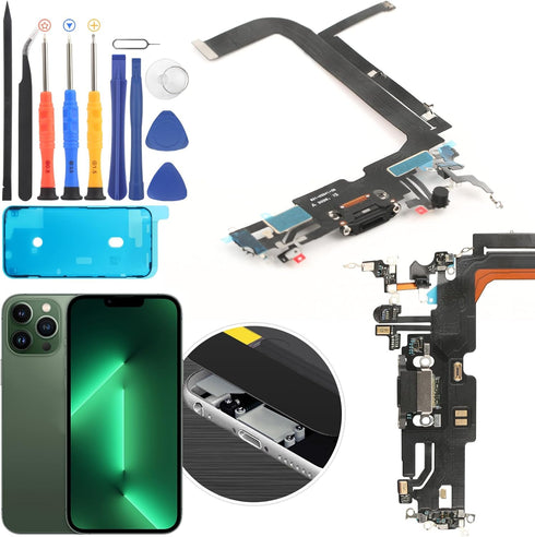 YWLRONG Dock Connector for iPhone 13 Pro Max Charging Port Flex Cable Replacement for iPhone 13 Pro Max USB Charger Dock Board Connector with Tool...