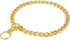 Mogoko Stainless Steel Dog Choke Chain Collar, Puppy Metal P Chain Slip Collar Pet Training Walking Choker(Gold; 3.5mm;22.0 Inch)...