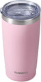 SUNWILL Travel Coffee Tumbler 20 oz, Insulated Mug with Lid, Stainless Steel Cup for Hot and Cold Drinks, Powder Coated Sakura...