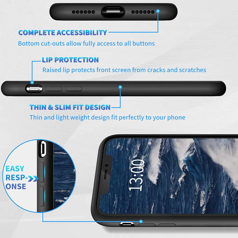 Case for TCL 40 XL 6.75" 2023, Phone Case for TCL 40 XL TPU Protective Cover, Ultra-Thin Soft Silicone Shockproof Anti-Scratch Cover Fit for TCL 4...