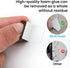 30 Pcs Small Black Adhesive Cable Clips for Cord Management Under Desk Nightstand Phone PC Charger Plug Speaker TV Cord Holder Keeper Hook Wall Wi...