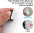 100 Pcs Small Black Adhesive Cable Clips for Cord Management Under Desk Nightstand Phone PC Charger Plug Speaker Cord Holder Keeper Hook Wall Wire...