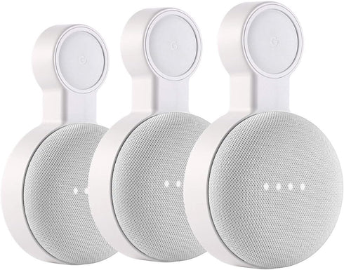 Outlet Wall Mount Holder for Google Nest Mini and Google Home Mini, A Space-Saving Accessories with Cord Management for Google Mini Smart Speaker,...