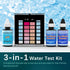 3 Way Pool Test Kit - Hot Tub and Spa Water Chemical Test Kit for Chlorine(Bromine) and pH Test...