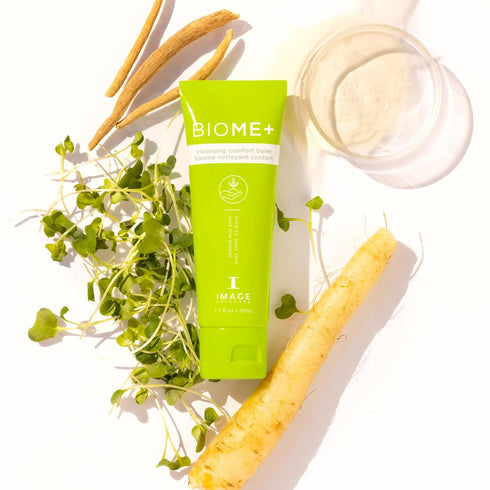 IMAGE Skincare BIOME+ Cleansing Comfort Balm, Microbiome Friendly Gentle Cleanser, Reduces Moisture Loss, 4 fl oz...