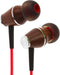 Symphonized XTC 2.0 Earbuds with Mic, Premium Genuine Wood Stereo Earphones, Hand-Made in-Ear Noise-isolating Headphones with Tangle-Free Innovati...