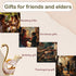 Decorative Gold Swan Base Holder with 6pcs Coffee Spoon Set - Creative Dessert Spoons,Gold...