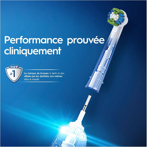 Oral-B Precision Clean Set of 10 Brushes with Cleanmaximiser Technology Special Format Letterbox 10 Units...