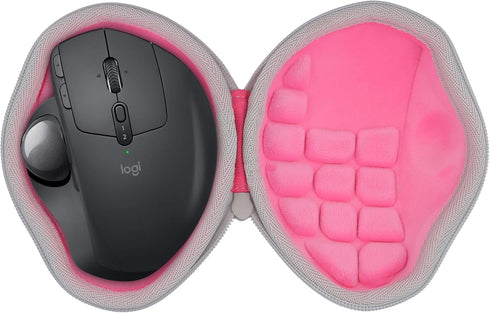 co2CREA Hard Case Replacement for Logitech MX Ergo/ERGO M575 Wireless Trackball Mouse (Pink Case)...