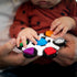 Baby Einstein Curiosity Clutch Fidget Sensory Toy and Pop It Rattle, BPA Free Infant Teether, Age 3 Months+, Multicolored...