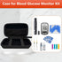 Diabetic Supplies Travel Case, Carrying Case Organizer for Diabetes Testing Kit, Blood Glucose Monitor Kit with Meter, Blood Sugar Test Strips, La...