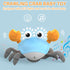 Crawling Crab Baby Toy,Tummy Time Toys Equipped with LED Lights and Music,Early Learning Educational Toys,Birthday Toy for Infant Toddler Boy Girl...