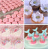 Palksky (3 Pcs) Round Cylinder Candy Mold/Chocolate Cover Cookie Mold for Sandwich Cookies Muffin Cupcake Brownie Cake Pudding Jello(Random Color)...