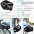 Bike Pannier Bag - Durable & Waterproof Nylon with Reflector Handbag | Shoulder Strap Rack Rear Trunk Tote Bag | Zipper Pockets & Bottle Case...