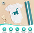 TransWonder Puff-Vinyl-Heat-Transfer - 8Pcs 3D Puff Heat Transfer Vinyl for T-Shirts, 12x10" Puff HTV Vinyl Bundle for Cricut Silhouette Cameo Hea...