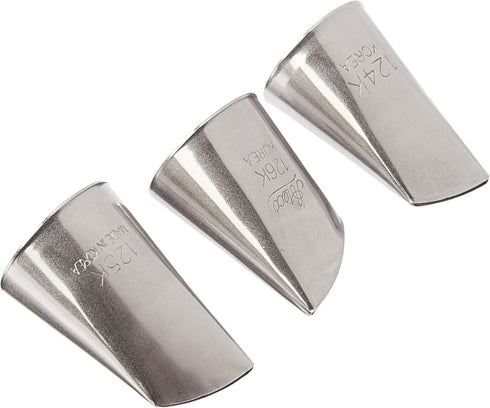 Ateco Korean Flower Tubes 124K, 125K, and 126K 3-Piece Set...