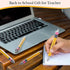 27 Pcs Back to School Gifts for Teacher Inspirational Teacher Pens Yellow Thank You Pens Funny Retractable Ballpoint Pens for First Day of School ...